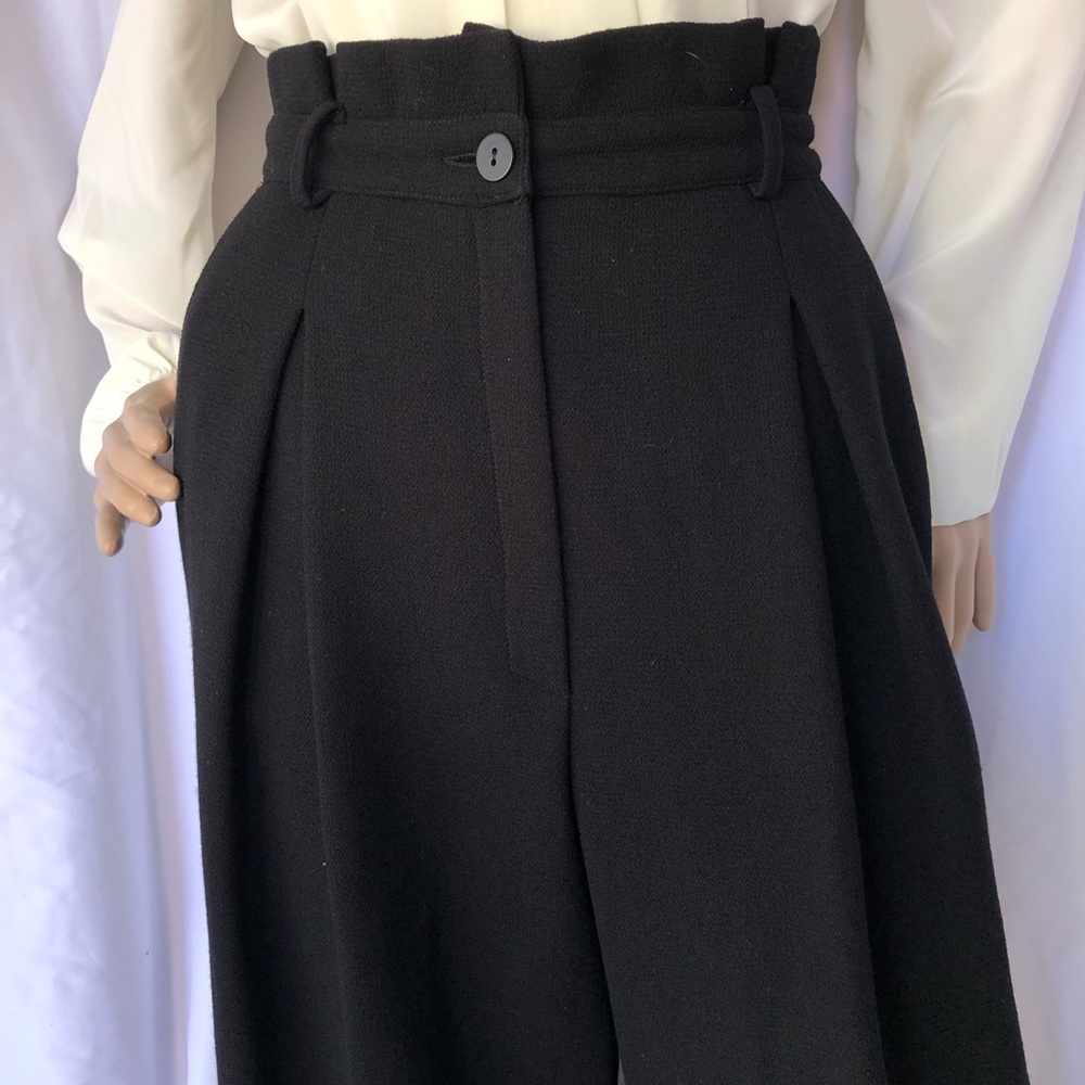 SOLD (DEPOP) VINTAGE Wool knit high waist pants - Picture 2 of 6
